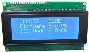 LCD03 نمایشگر ال.سی.دی سريال