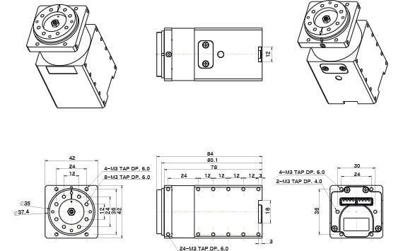 H42-20-S300-R ابعاد