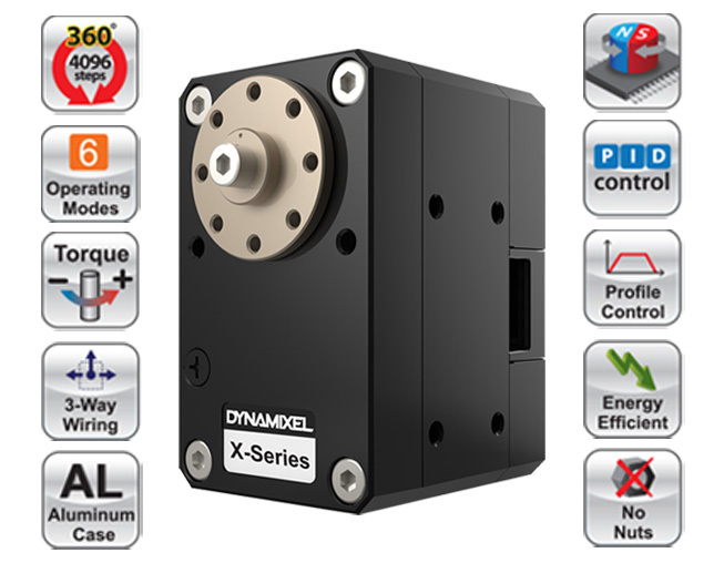 ROBOTIS' New Series of High Performance Actuators